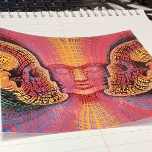 Infinite Rainbow Skull Sticker
